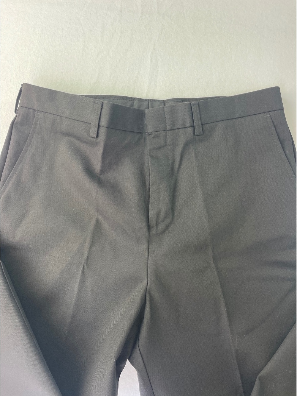 Edwards Poly Cotton Woven Dress Pants Size 34 UL Black